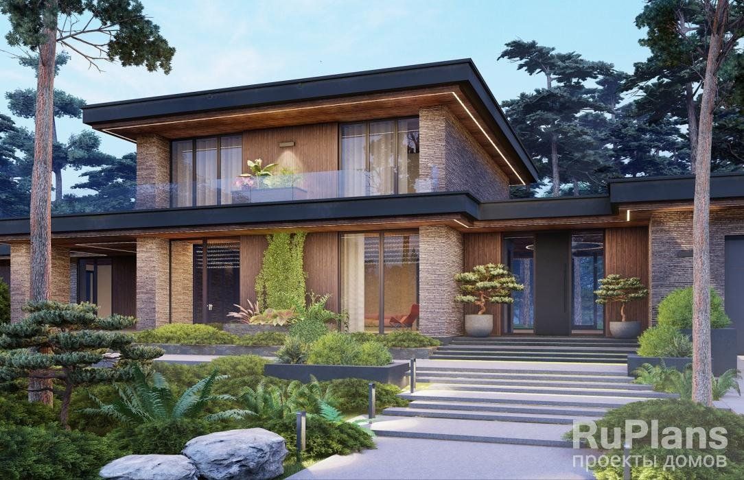 Дом 449,2 м² в коттеджном посёлке Луганская Усадьба